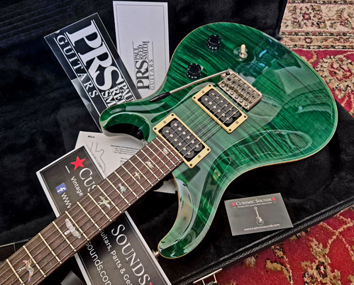 PRS Custom 24 Emerald Green 2003 | Cushmic Sounds