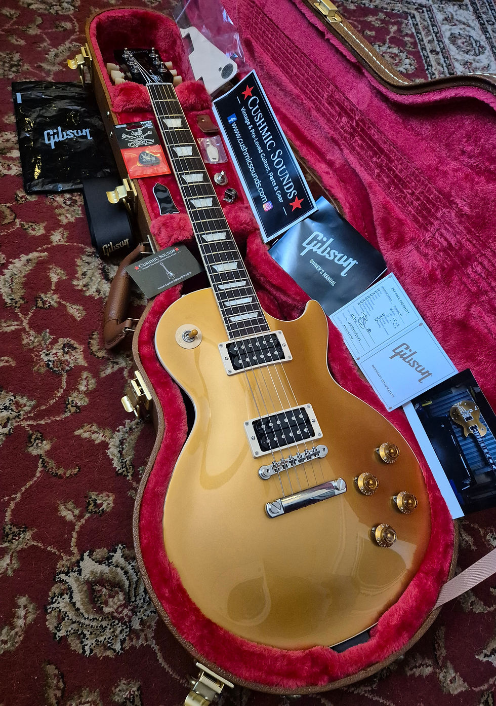 Thumbnail: ☆SOLD☆ Gibson Slash "Victoria" Les Paul Standard Goldtop 2022