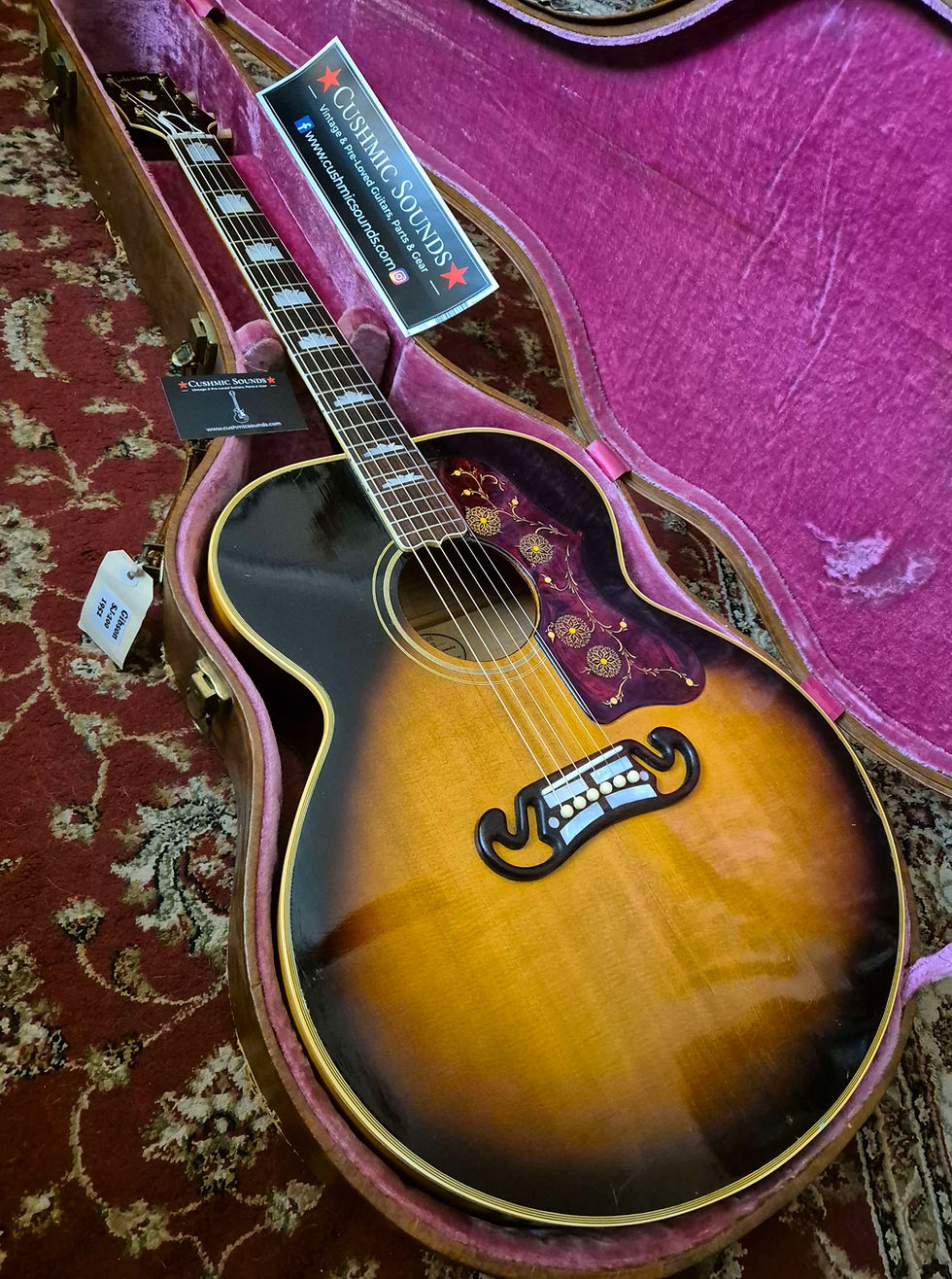 Thumbnail: ☆SOLD☆ Gibson SJ-200 Sunburst 1952 (All Original)