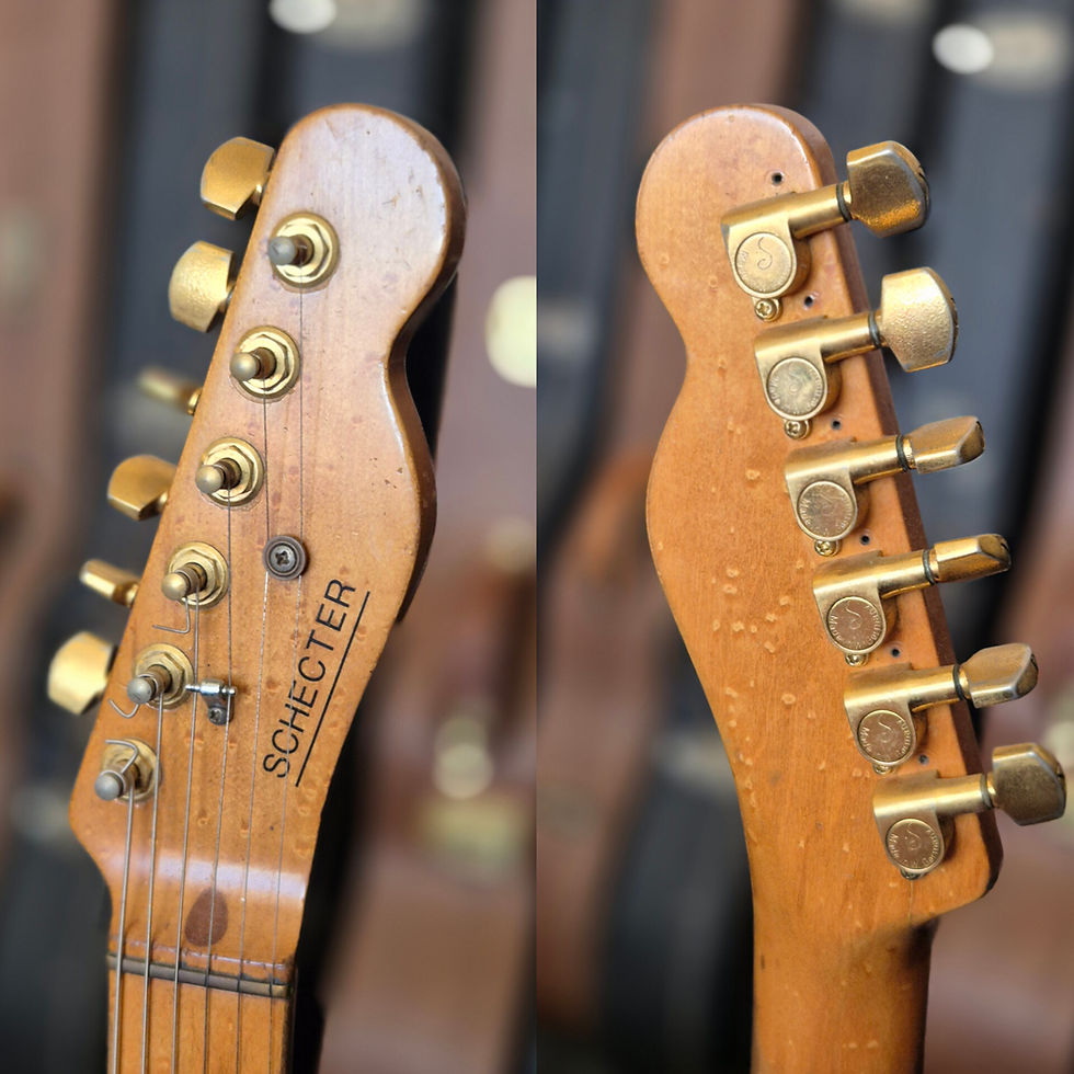 Thumbnail: Schecter Telecaster circa 1979 Alan Lancaster of Status Quo Made in USA