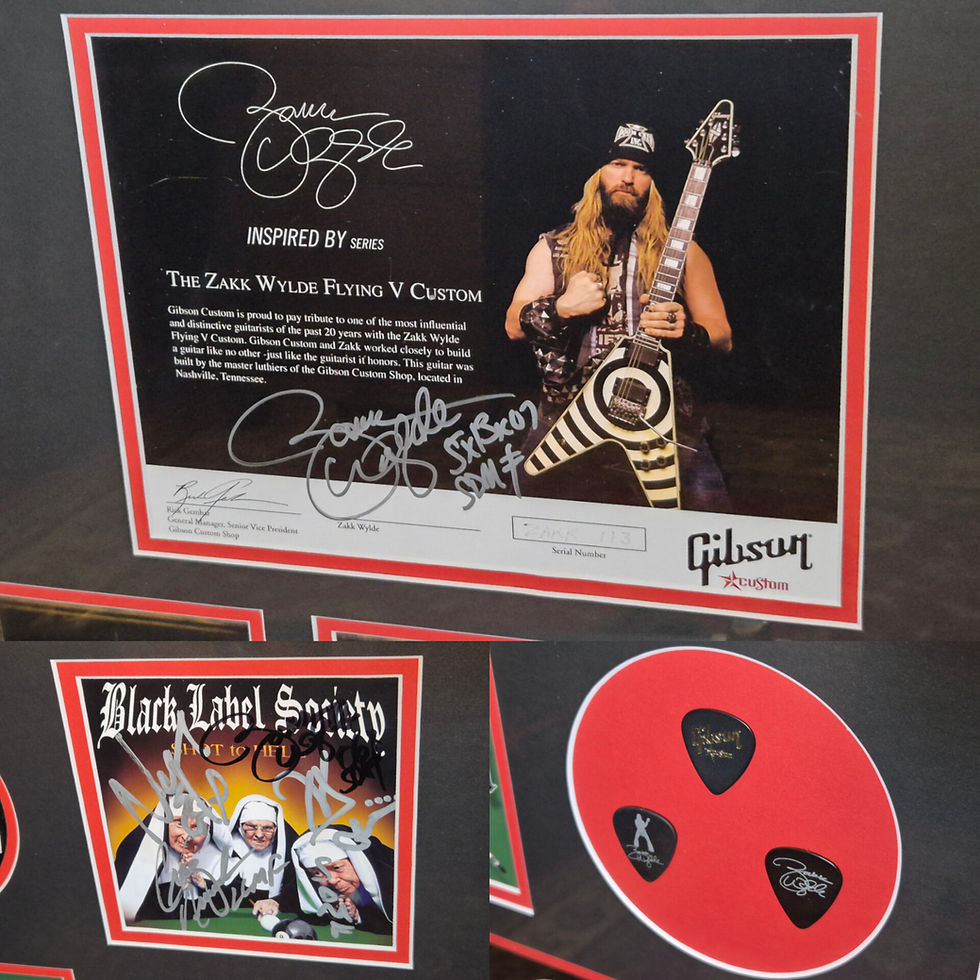 Thumbnail: Gibson Custom Shop "Inspired By" Zakk Wylde Flying V Custom Bullseye 2007