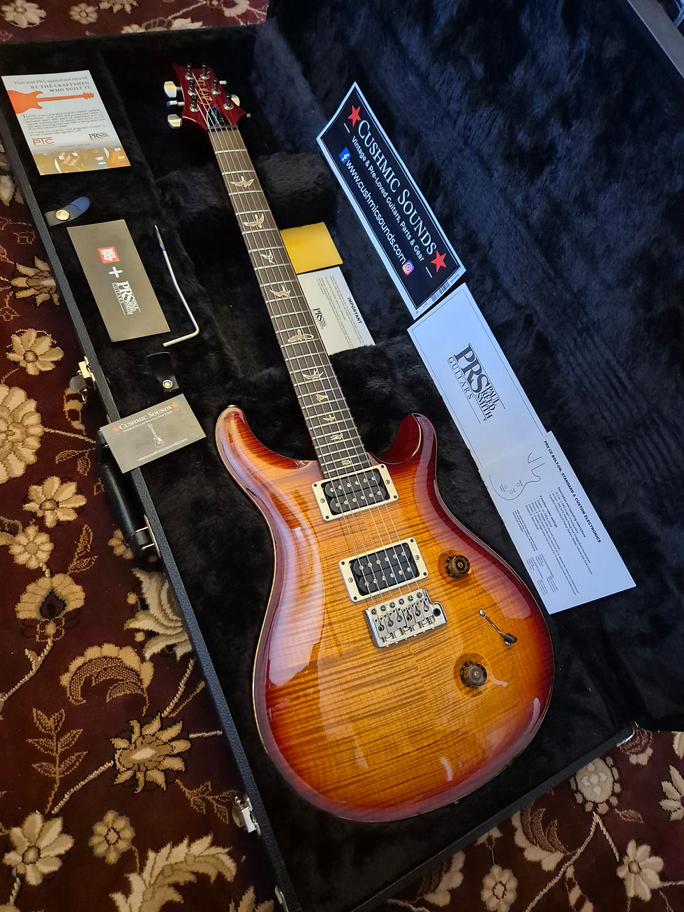 Thumbnail: PRS Custom 24 10-Top Dark Cherry Sunburst 2011
