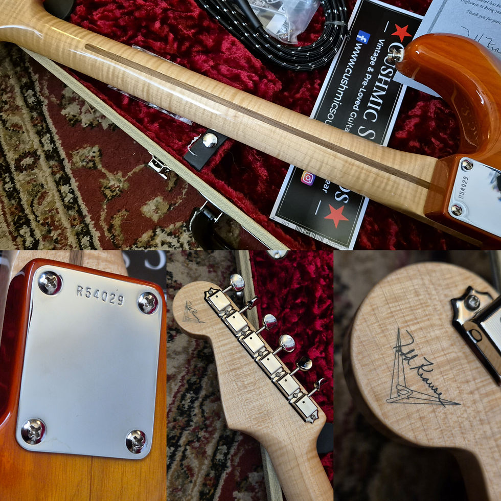 Thumbnail: ☆SOLD☆ Fender Master Built 'Todd Krause' Custom Stratocaster NOS Sienna SB 2013