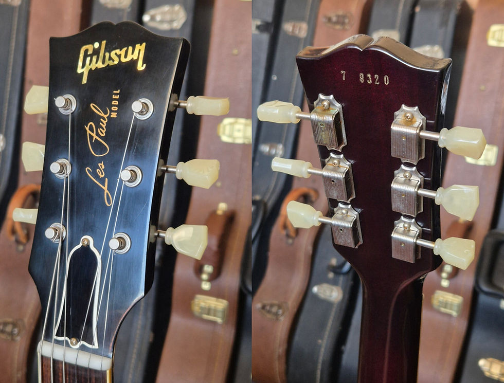 Thumbnail: Gibson Custom Shop 1957 Reissue Les Paul Goldtop Darkback VOS 2018