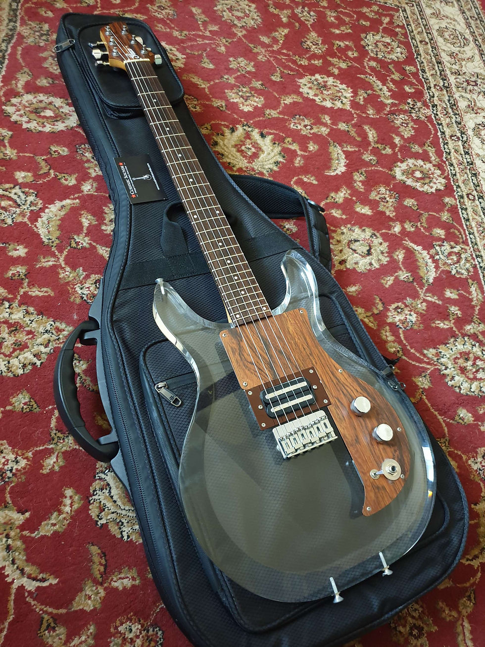 Thumbnail: ☆SOLD☆ Greco AP1000 Lucite Guitar 1987
