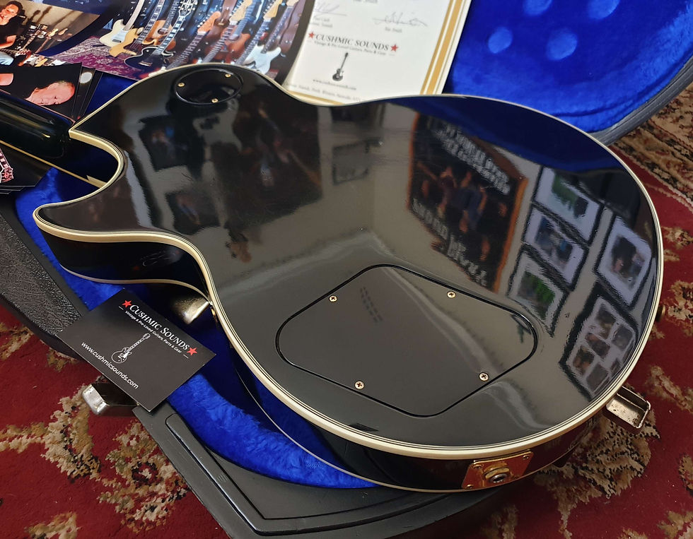 Thumbnail: ☆SOLD☆ Gibson Les Paul Custom 1987 Ebony - John Meyer Collection