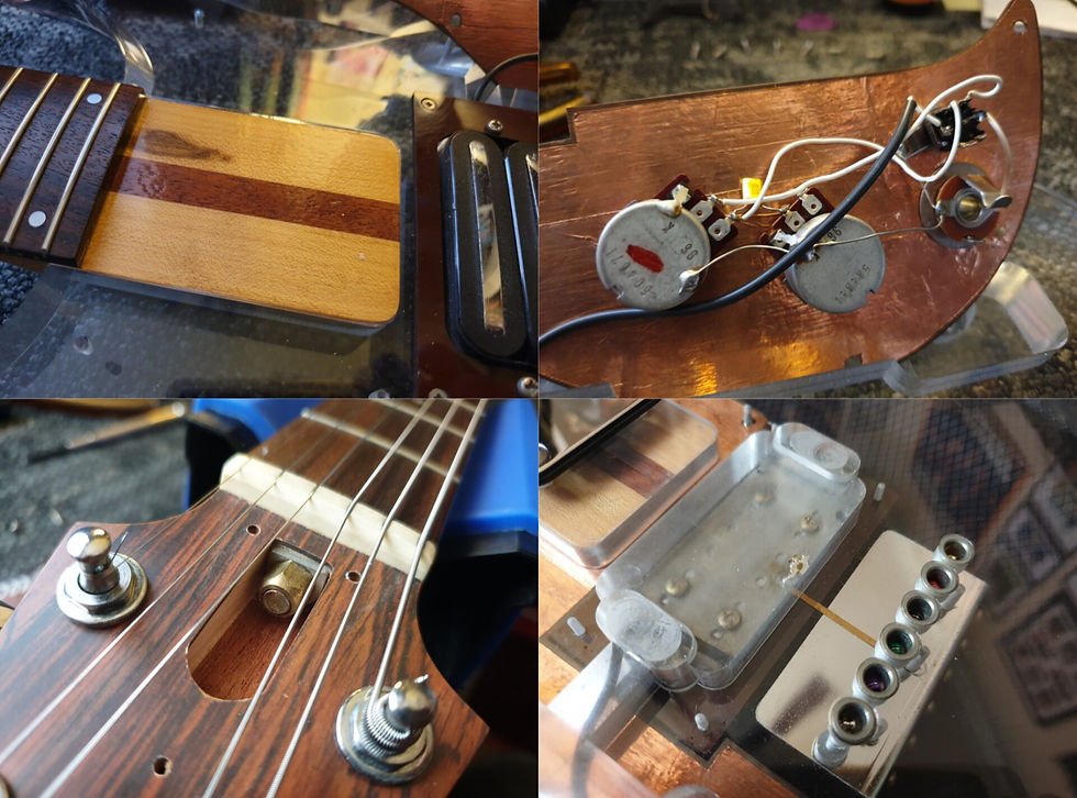 Thumbnail: ☆SOLD☆ Greco AP1000 Lucite Guitar 1987