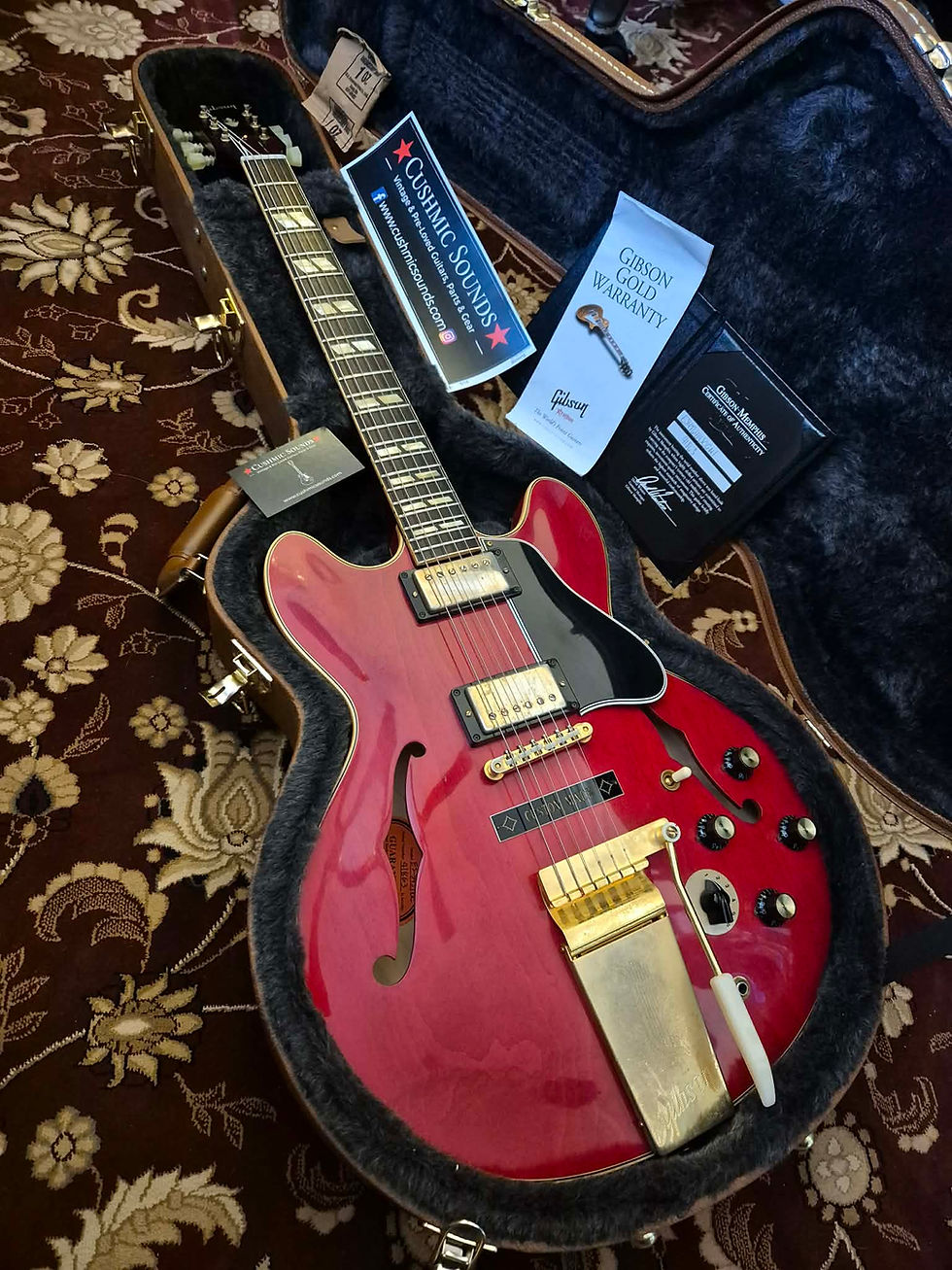 Thumbnail: Gibson Custom Shop Memphis '64 ES-345TDC Maestro Limited VOS Sixties Cherry 2014