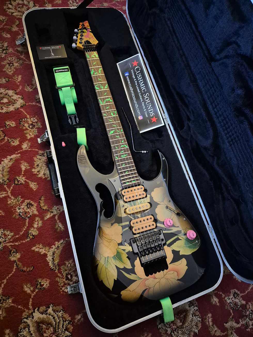 Thumbnail: ☆SOLD☆ Ibanez JEM77-FP Steve Vai Signature "Floral Print" 1998