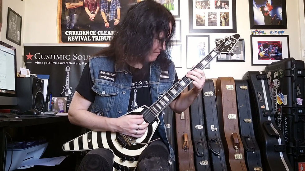 Thumbnail: Gibson Custom Shop "Inspired By" Zakk Wylde Flying V Custom Bullseye 2007