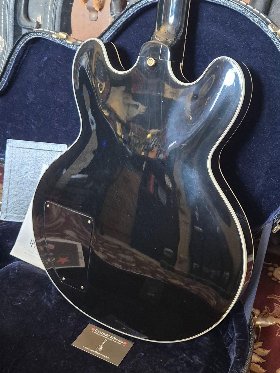 Thumbnail: Gibson Custom Shop B.B. King "Lucille" ES-355 Ebony 2012
