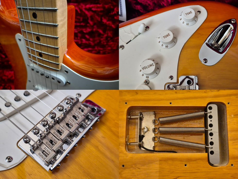 Thumbnail: ☆SOLD☆ Fender Master Built 'Todd Krause' Custom Stratocaster NOS Sienna SB 2013