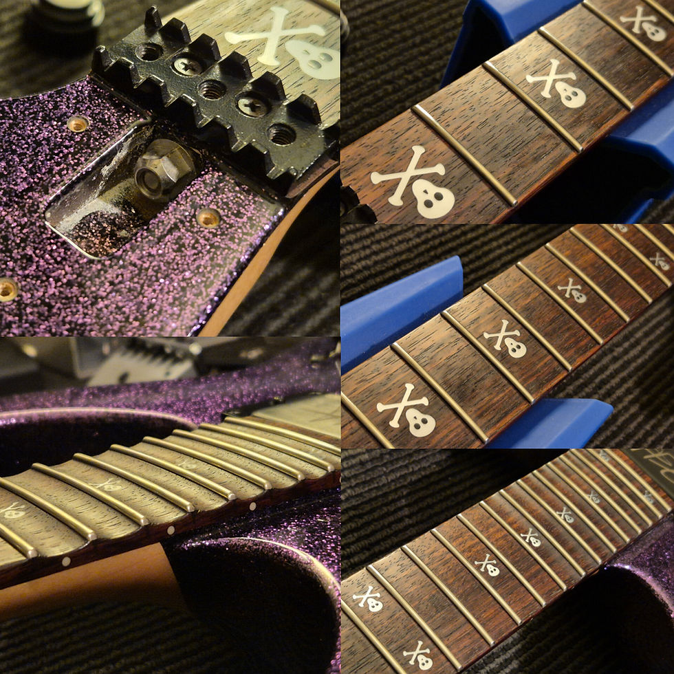 Thumbnail: ESP Custom Shop KH-2 Kirk Hammett Signature Purple Sparkle 2018