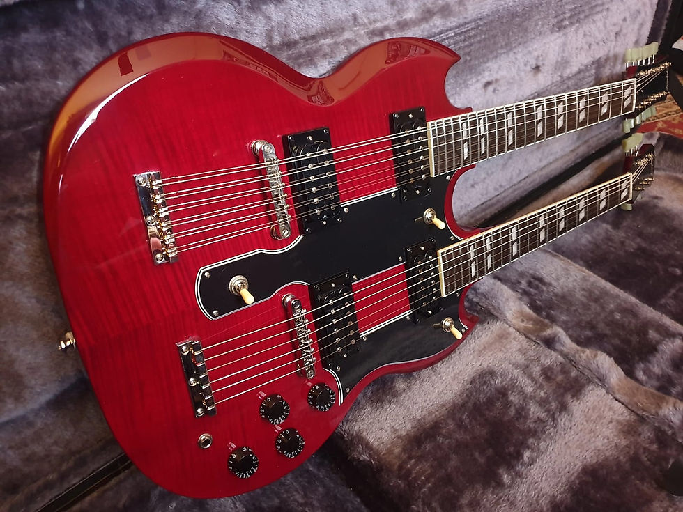 Thumbnail: ☆SOLD☆ Epiphone G-1275 Custom Double Neck 2010