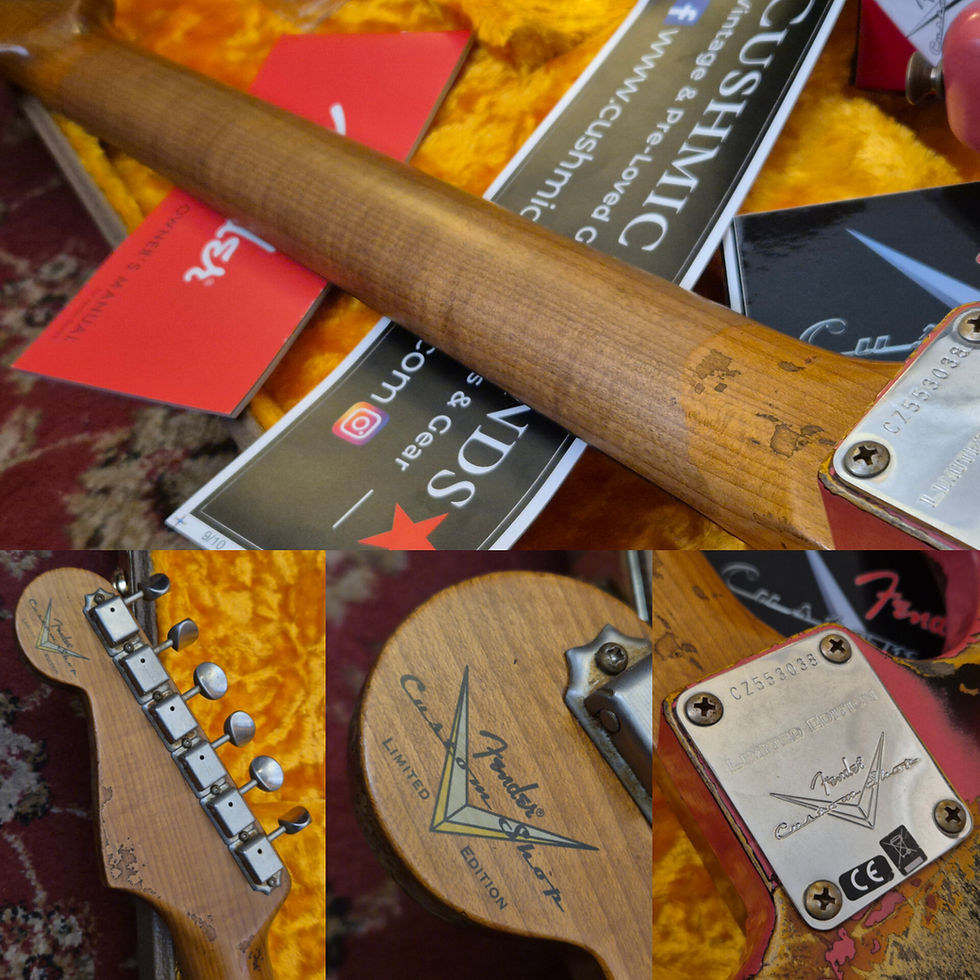 Thumbnail: ☆SOLD☆ Fender Custom Shop LTD 60/63 Stratocaster Super Heavy Relic 2021
