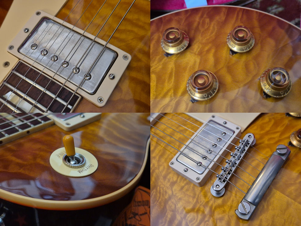 Thumbnail: ☆SOLD☆ Gibson Custom Shop 1959 Reissue Les Paul Standard Quilt Top Iced Tea 2021