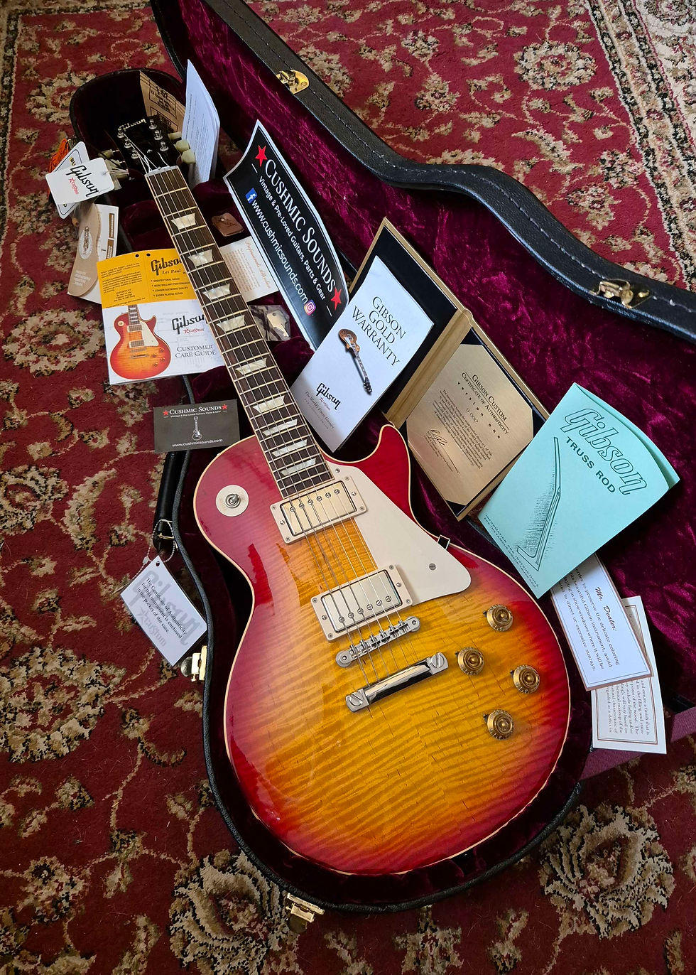 Thumbnail: ☆SOLD☆ Gibson Custom 50th Anniversary 1960 Les Paul Std Ver One #12/500 - 2010