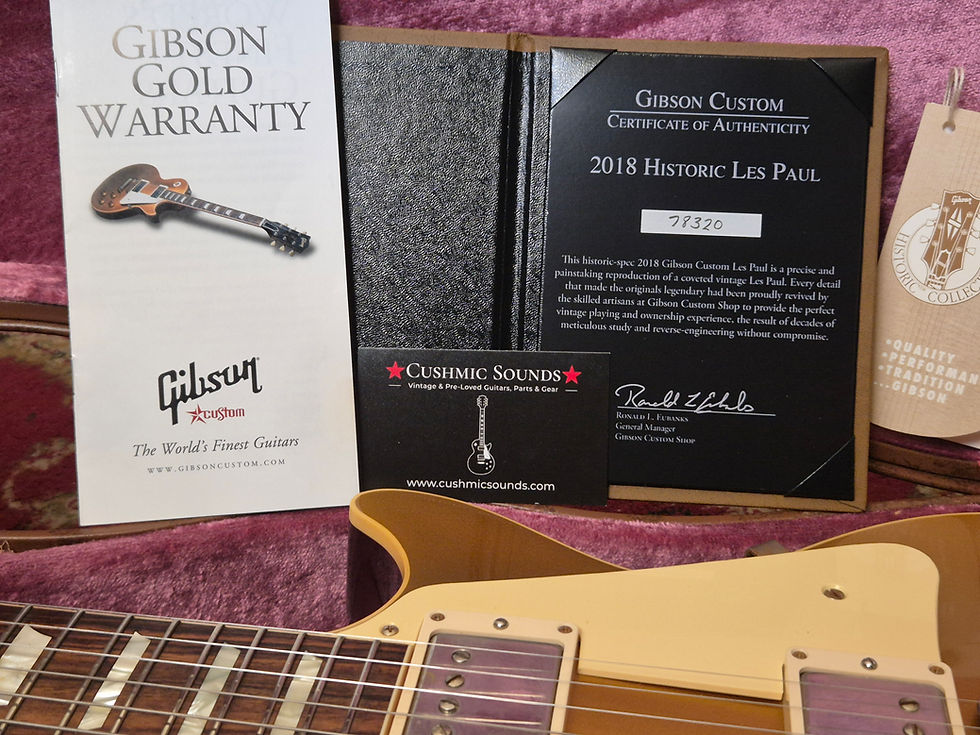Thumbnail: Gibson Custom Shop 1957 Reissue Les Paul Goldtop Darkback VOS 2018