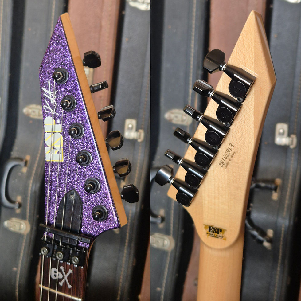 Thumbnail: ESP Custom Shop KH-2 Kirk Hammett Signature Purple Sparkle 2018