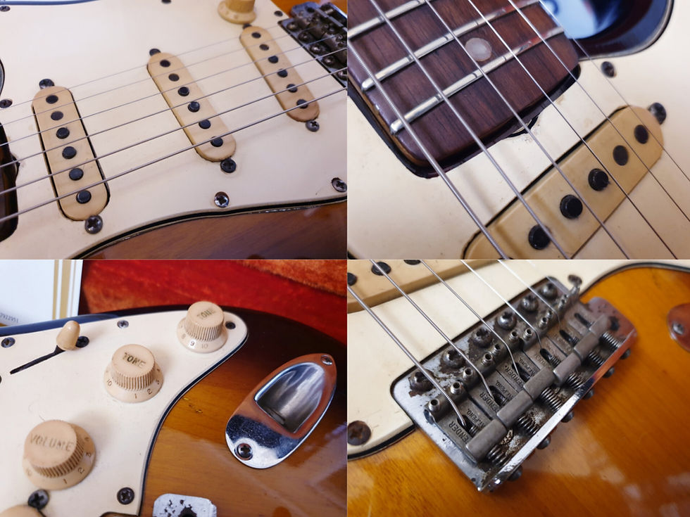 Thumbnail: ☆SOLD☆ Fender Stratocaster 1965 - Old 2-Tone S/B Refin - John Meyer Collection