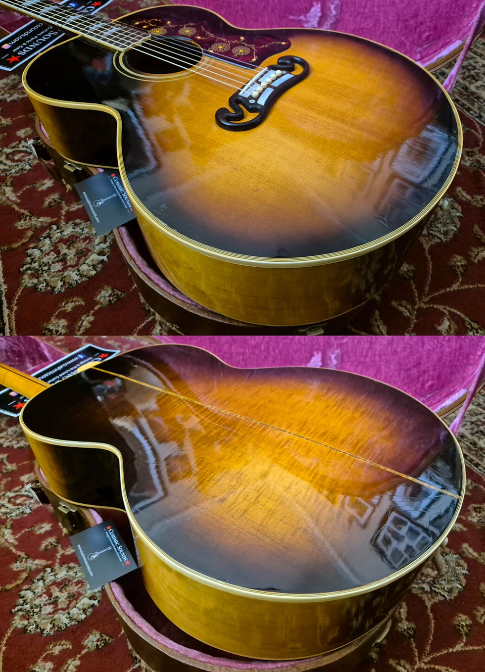 Thumbnail: ☆SOLD☆ Gibson SJ-200 Sunburst 1952 (All Original)