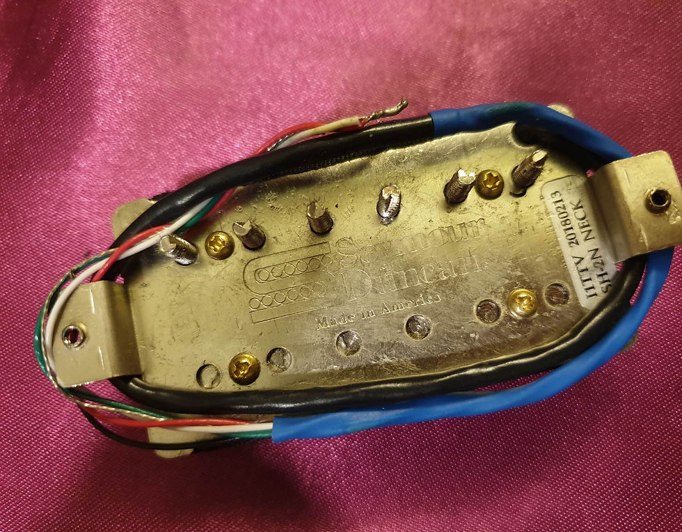 Thumbnail: ☆SOLD☆ Seymour Duncan SH-6B Distortion & SH-2N Jazz Humbucker Pickups
