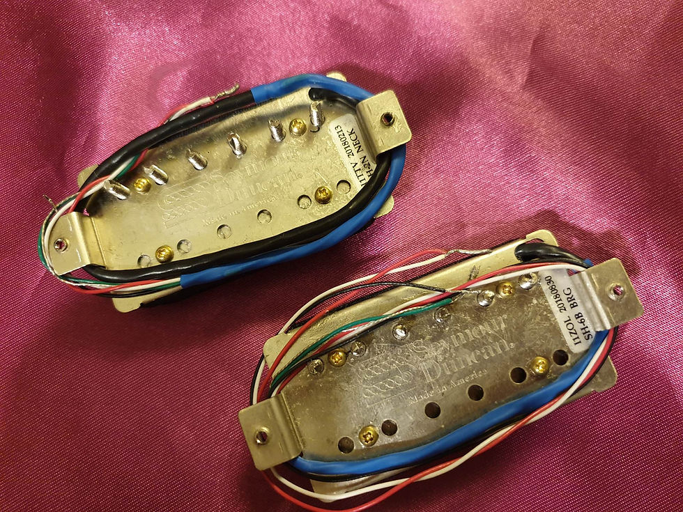 Thumbnail: ☆SOLD☆ Seymour Duncan SH-6B Distortion & SH-2N Jazz Humbucker Pickups