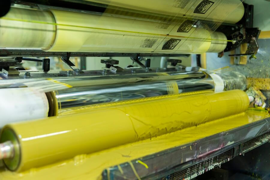 パッケージデザインの機械