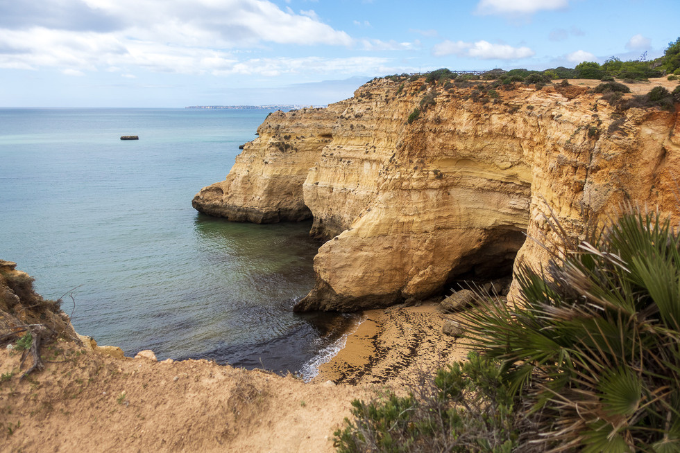 Canionul Alric,  vedere spre Plaja Joao de Arens