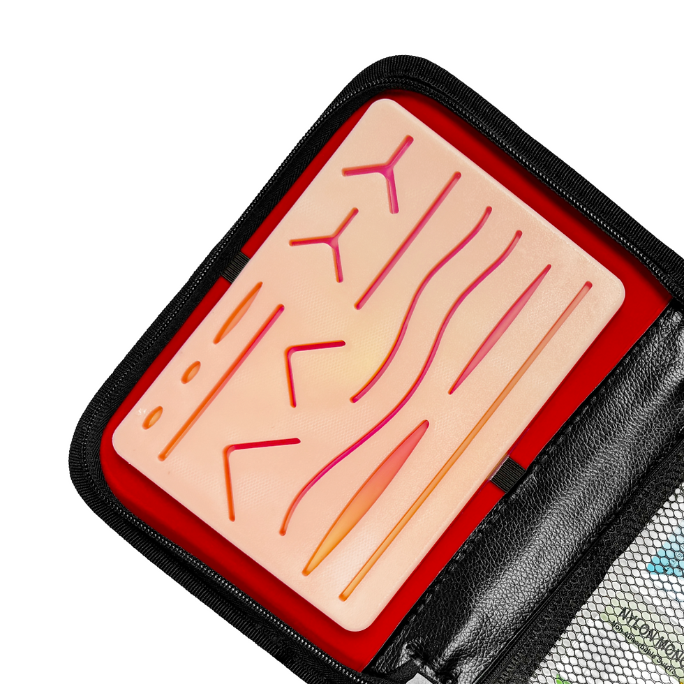 Miniatura: Estuche De Disección y Sutura 17 Piezas