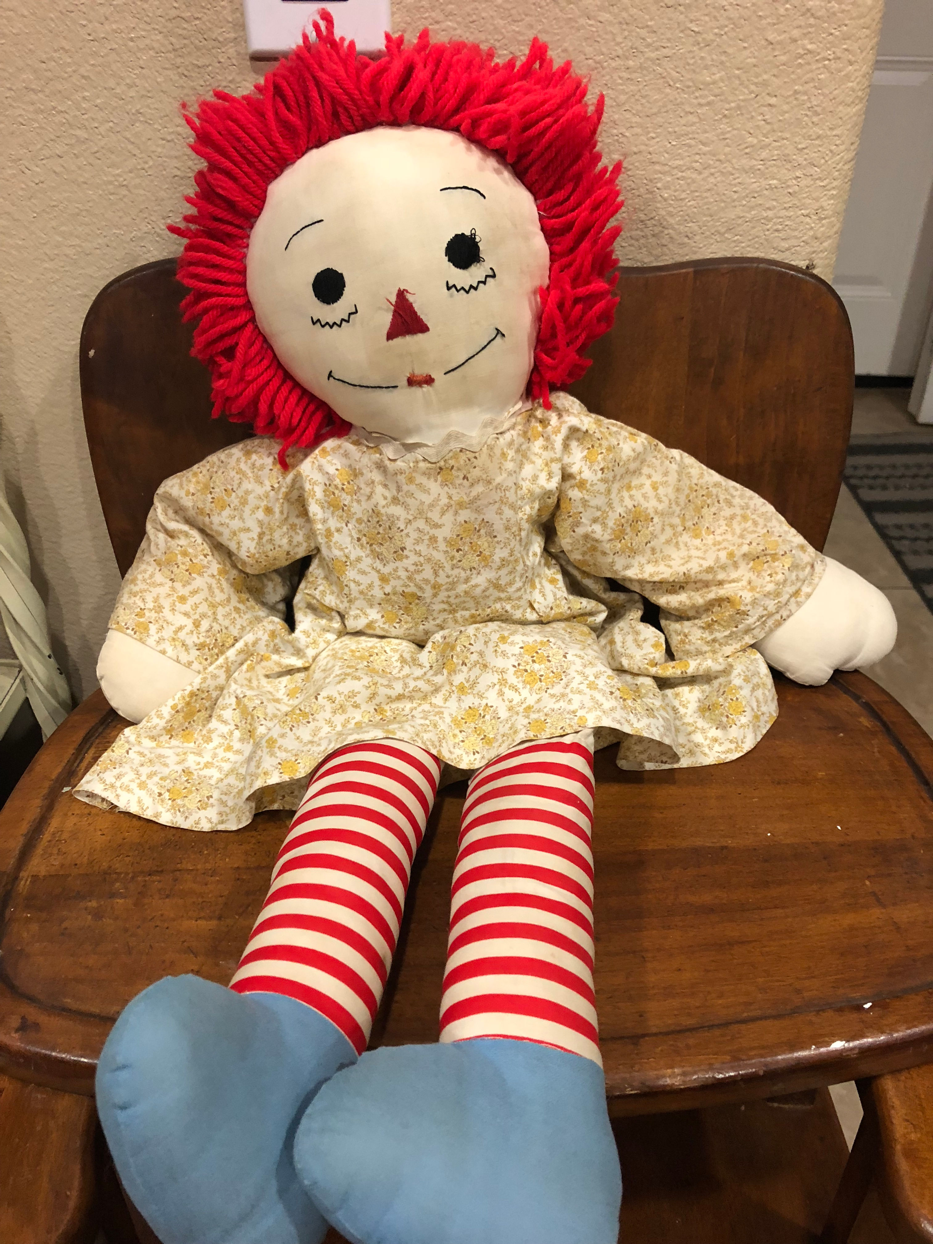 Raggedy ann doll