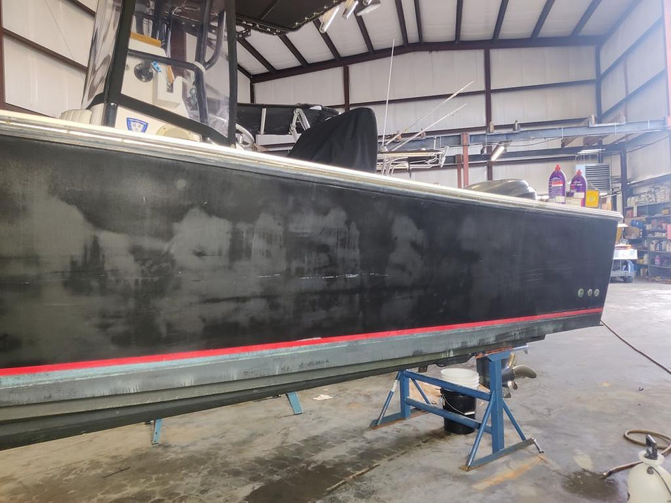 Thumbnail: Gelcoat Recovery Hull and Protecton Stage 2