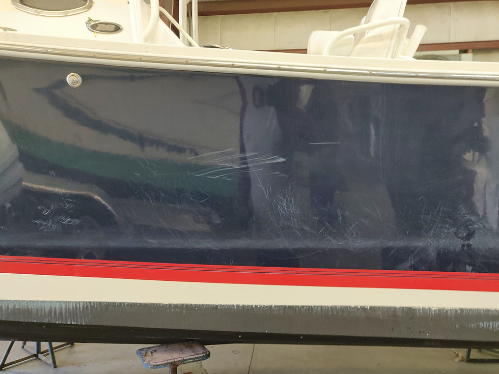 Thumbnail: Gelcoat Recovery Hull and Protecton Stage 1