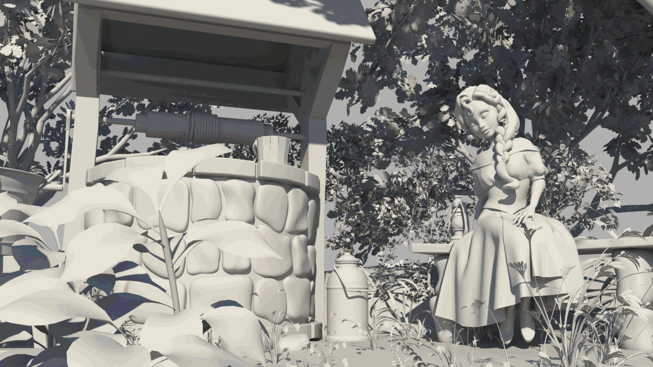 BREAKDOWN 3D CHARACTER "MARIE"