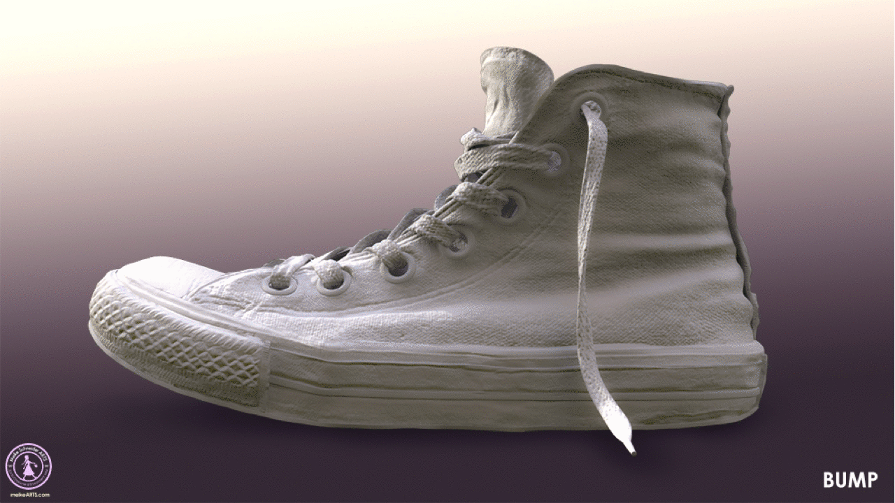 3D CONVERSE SHOE BREAKDOWN
