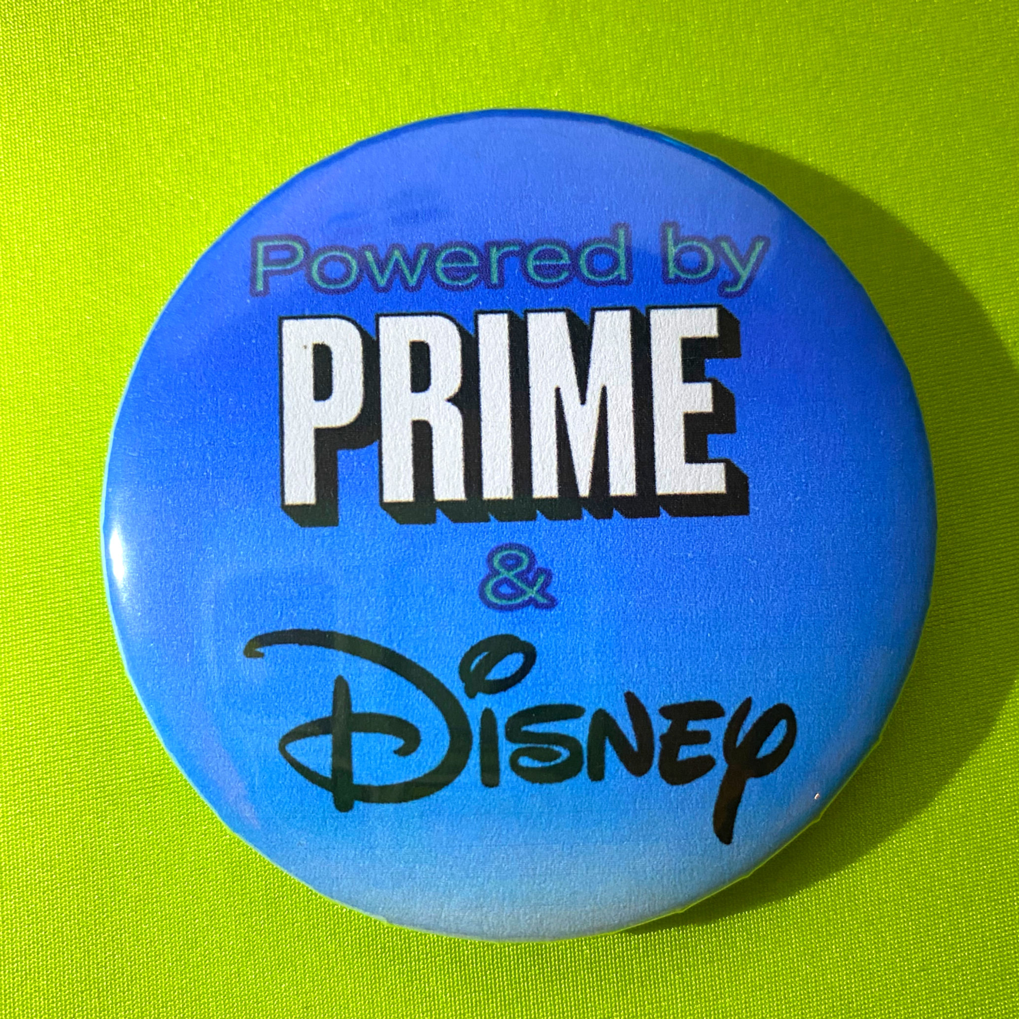 Prime and Disney Button