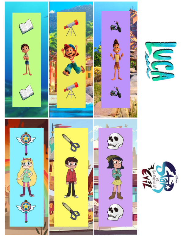 Thumbnail: Disney Bookmarks