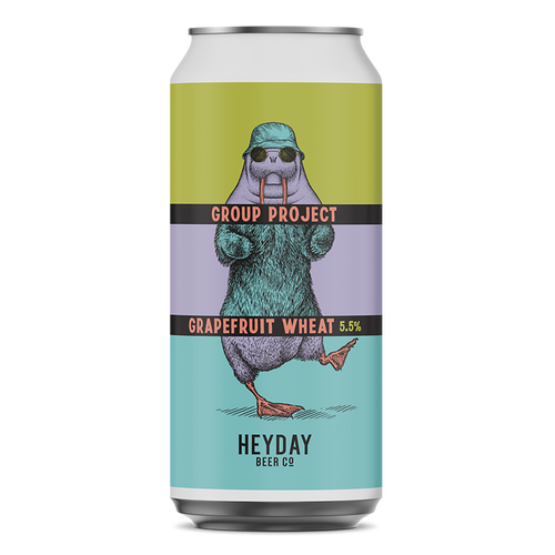 Group Project Grapefruit Wheat 440ml Heyday Beer