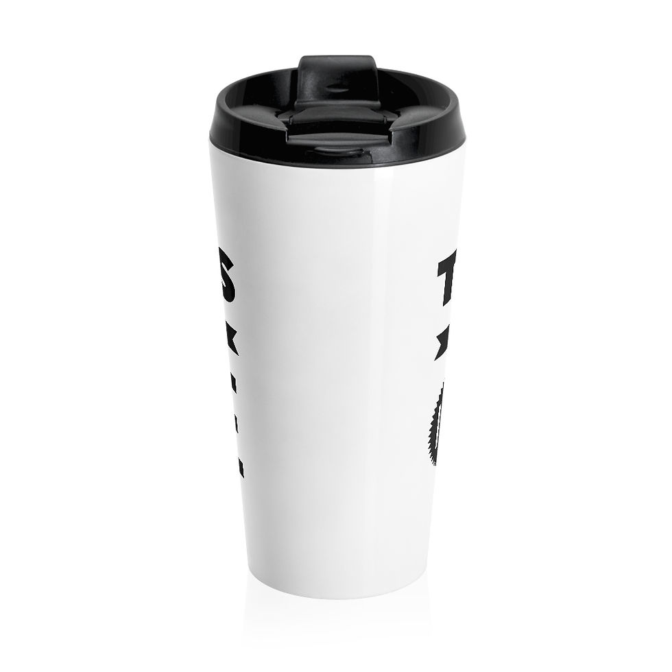 Thumbnail: Talk Less until I Sip More Stainless Steel Travel Mug