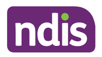 NDIS logo in purple with white lowercase letters and a green dot over the i, landscape aspect ratio