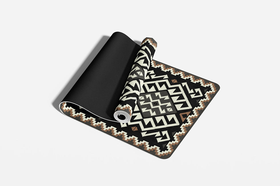 Thumbnail: Moab Rocks Foldable Travel Yoga Mat – 2mm Lightweight, Non-Slip & Eco-Friendly