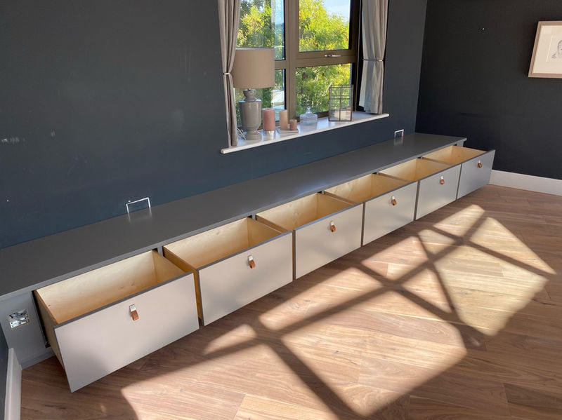 2- Spray Painted Storage Window Seat.JPG