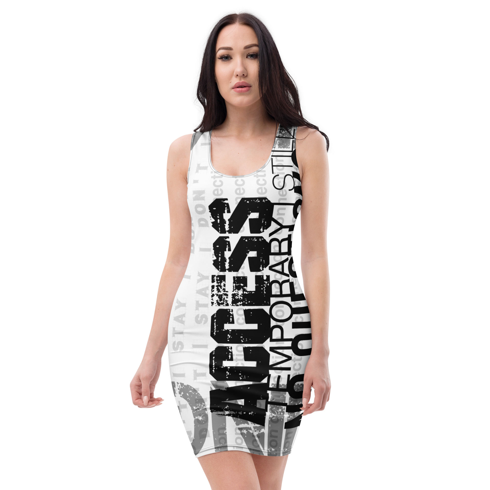 "SPRUNG" Bodycon Dress