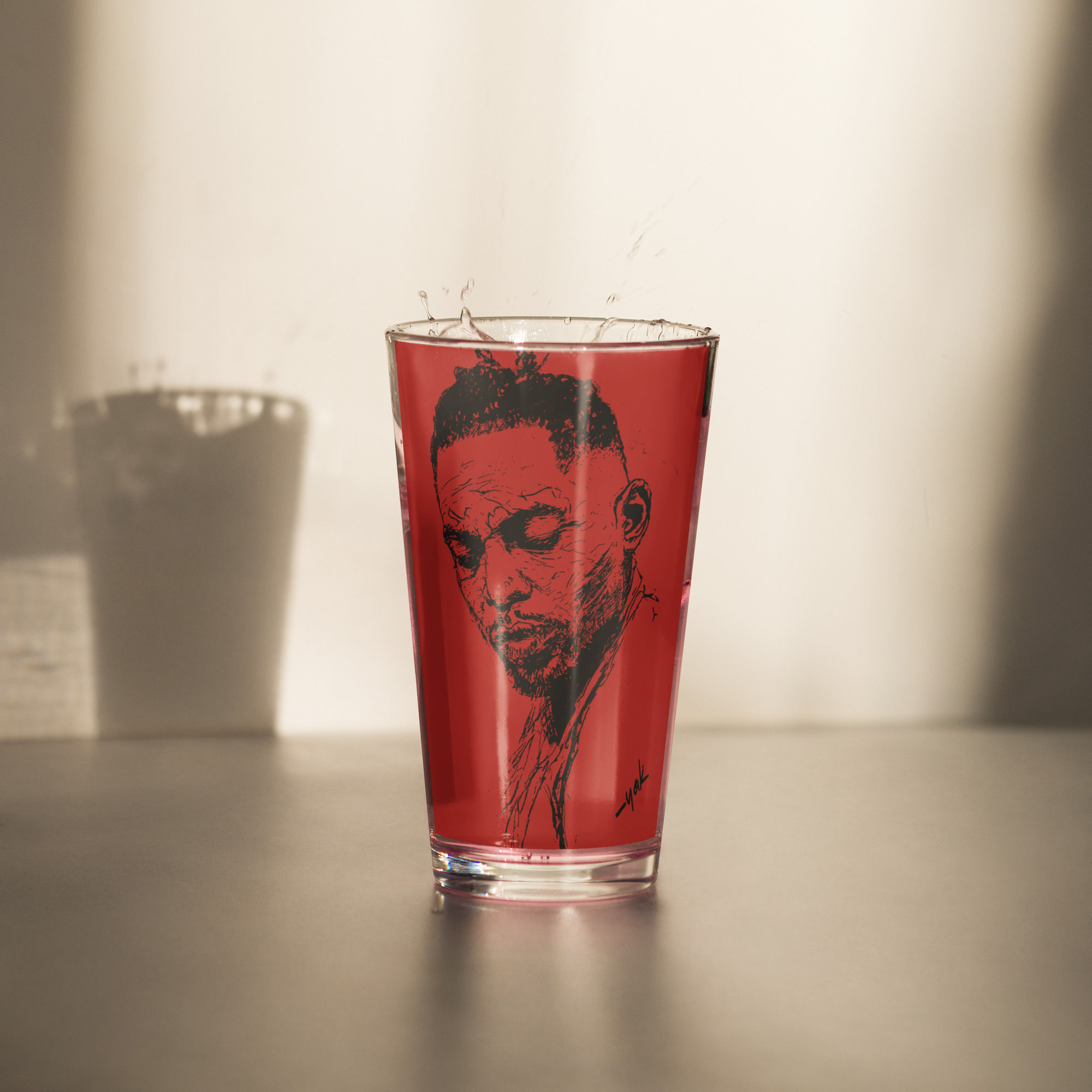 REIGNITED Shaker Pint Glass