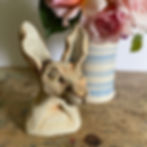 Thumbnail: Hare, head and shoulders - Ceramic