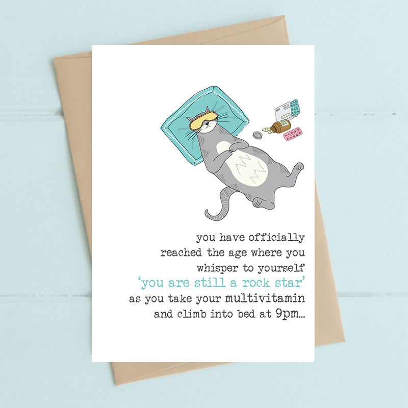 You're Still A Rockstar - Card