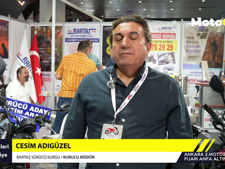 Bartaş Sürücü Kursu Ankara'da Düzenlenen 2.Motosiklet Fuarında