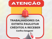 PAULOTUR: CONFIRA LISTAGEM COM NOMES QUE POSSUEM CRÉDITOS A RECEBER