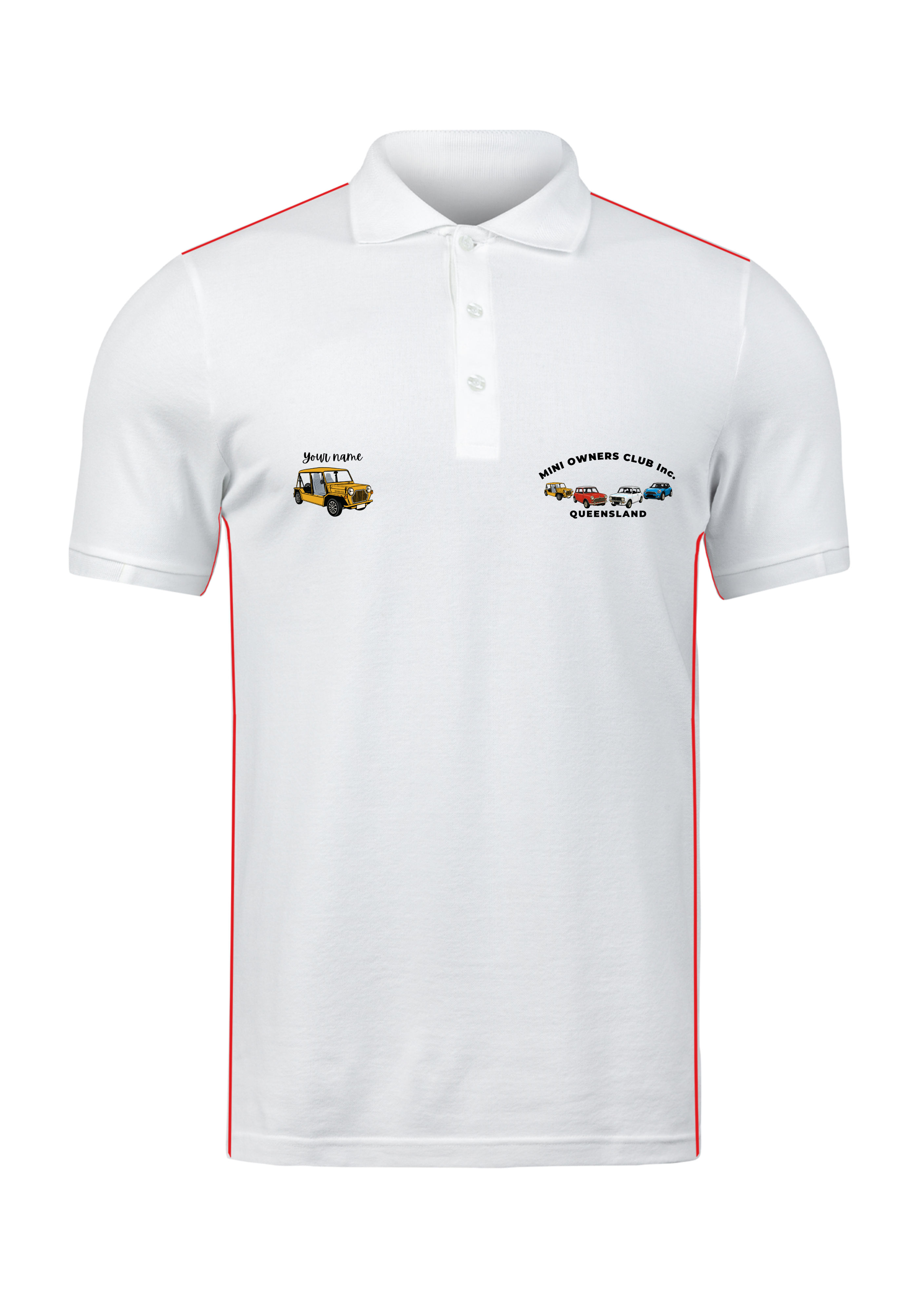 Club Polo Shirt 100% cotton with logo