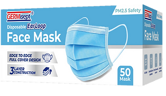 germisept earloop face mask